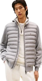 Tommy Hilfiger Stepp-Sweat Jacke medium grey heather (Herren)