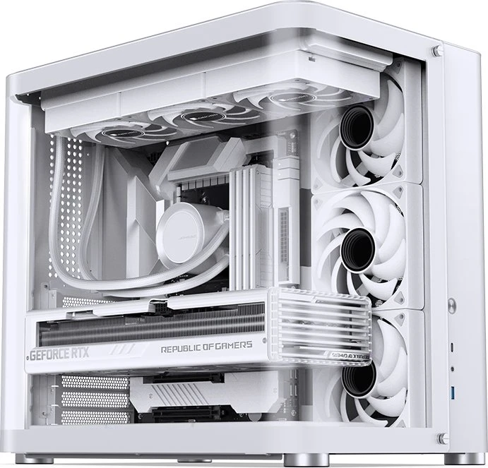 Jonsbo TK-2 2.0 White, Glasfenster