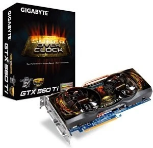 GIGABYTE GeForce GTX 560 Ti Super Overclock 950M, 1GB GDDR5, 2x DVI, Mini HDMI