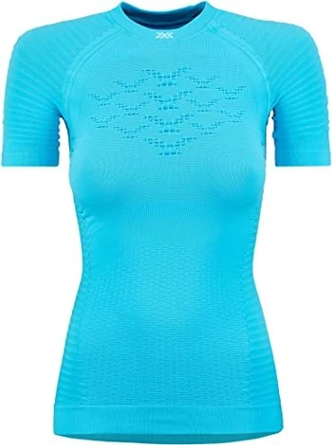 X-Bionic Effektor 4.0 Laufshirt kurzarm effektor tuquoise/arctic white (Damen)