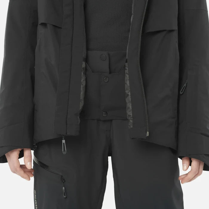 Salomon Brilliant Skijacke deep black (Damen)