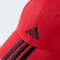 adidas 3-Streifen New Logo Baseball Kappe pure ruby/black Vorschaubild