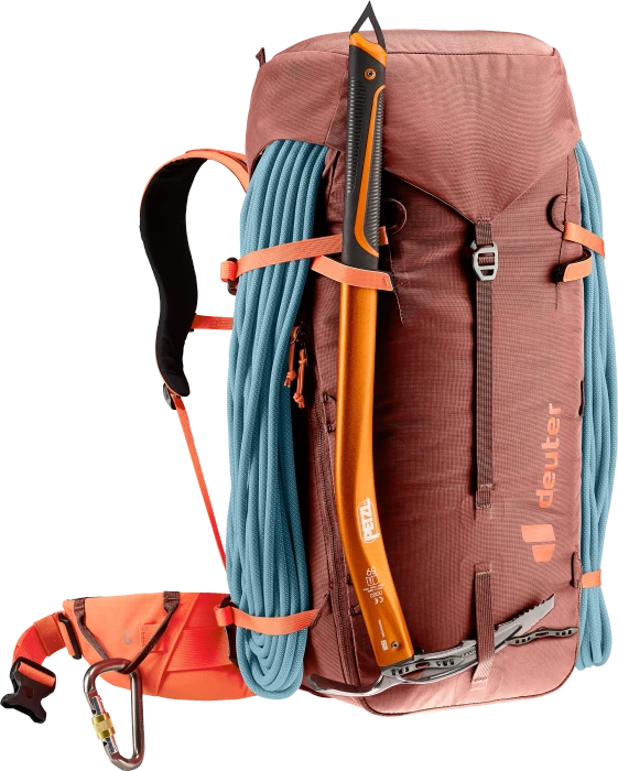 Deuter Guide 34+8 redwood/papaya