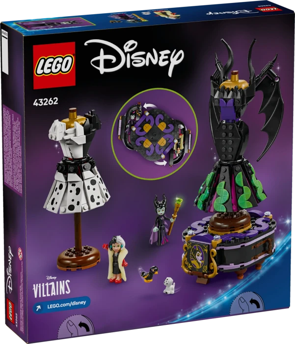 LEGO Disney - Die Kleider von Malefiz und Cruella De Vil