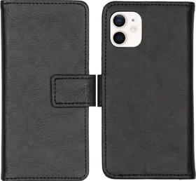 iMoshion Luxuriöse Buchtyp-Hülle für das iPhone 12 Mini schwarz