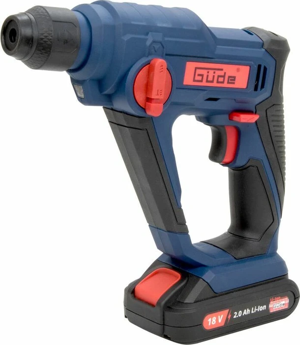 Güde BH 18-201-30K Akku-Bohrhammer inkl. Koffer + Akku 2.0Ah + Zubehör