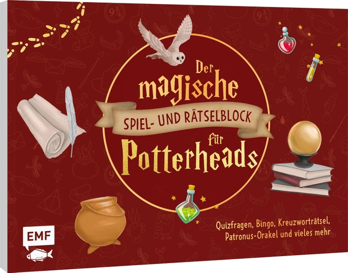 Der magische Spiel- und Rätselblock für Harry Potter-Fans