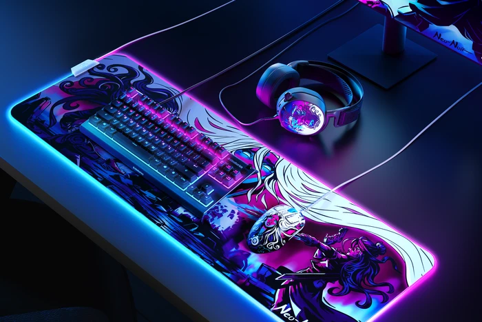 SteelSeries QcK Prism XL Neo Noir Edition