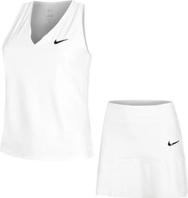 Nike Court Victory Funktionsshirt ärmellos weiß/schwarz (Damen)