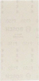 Bosch Professional M480 Best for Wood and Paint Gewebeschleifblatt K150, 93x186mm, 10 Stück