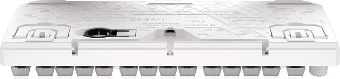 Endorfy Thock 75% Wireless Pudding, Onyx White, PBT, LEDs RGB, hot-swap, Kailh Box BLACK, USB/Bluetooth, DE