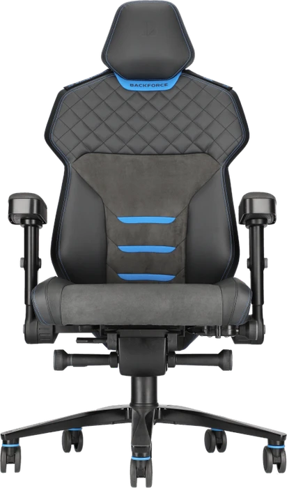 Backforce One Plus Gamingstuhl, schwarz/blau