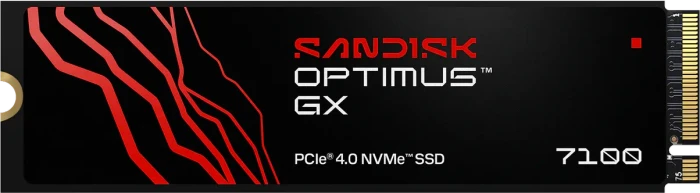 SanDisk Optimus GX 7100 500GB, M.2 2280 / M-Key / PCIe 4.0 x4
