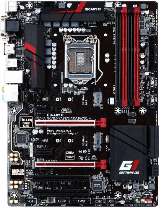 GIGABYTE GA-H170-Gaming 3 DDR3 (Intel 1151)