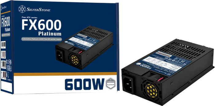 SilverStone FX600-PT Platinum 600W, Flex-ATX 2.4
