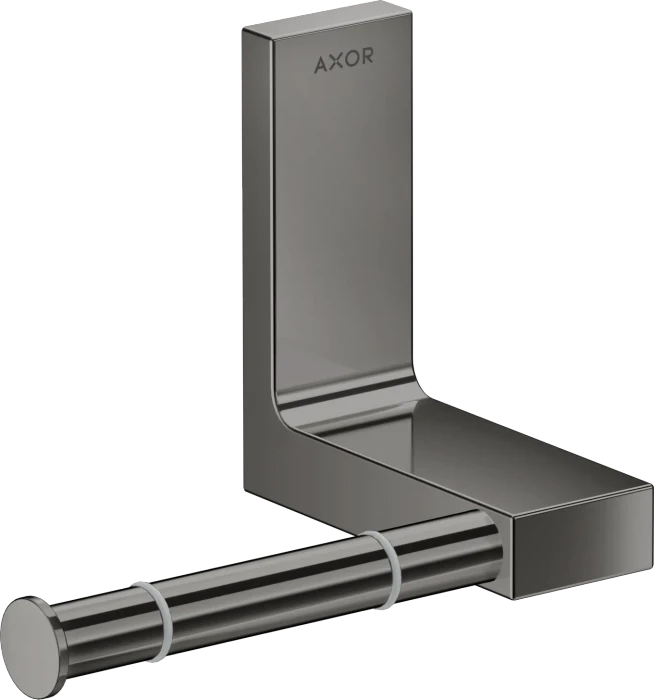 Hansgrohe Axor Universal Rectangular Toilettenpapierhalter polished black chrome