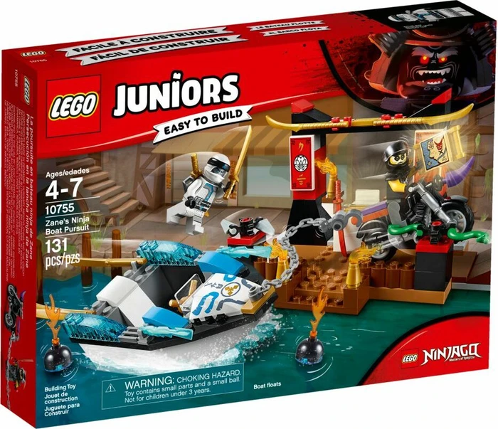 LEGO Juniors - Zanes Verfolgungsjagd mit dem Ninjaboot