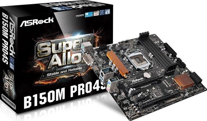 ASRock B150M Pro4S (Intel 1151)