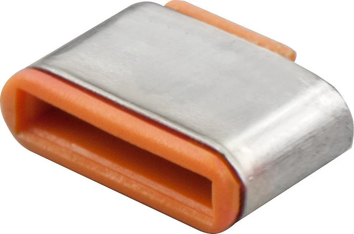 Lindy USB-C/Thunderbolt 3 Schloss Ergänzungspackung, orange, 10er-Pack
