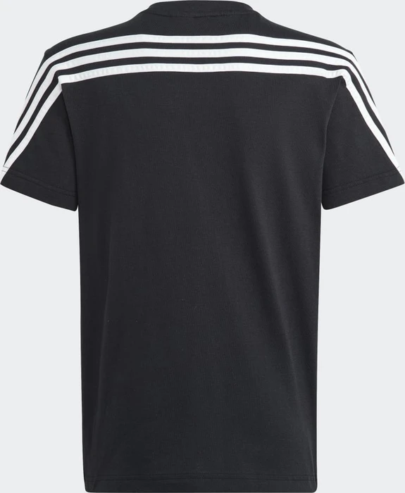 adidas Future Icons 3-Streifen T-Shirt kurzarm schwarz/weiß (Junior)