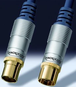 Clicktronic HC600 Koaxial Antennenkabel 3m