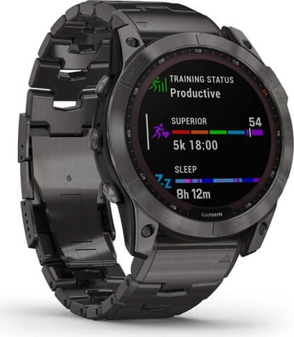 Garmin Fenix 7X Sapphire Solar slate grey/titan