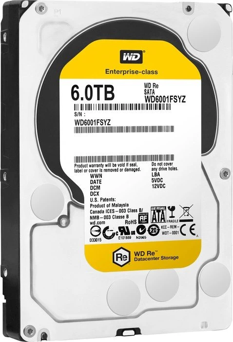Western Digital WD Re 6TB, 24/7, 512e / 3.5" / SATA 6Gb/s