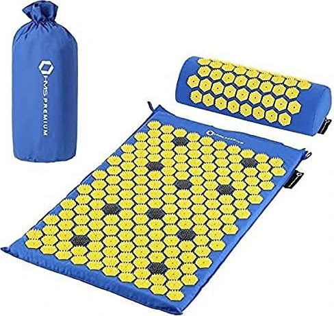 HMS-Fitness AKM01 Akupressur Gymnastikmatte blau