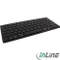 InLine Tastatur schwarz, Bluetooth, DE Vorschaubild