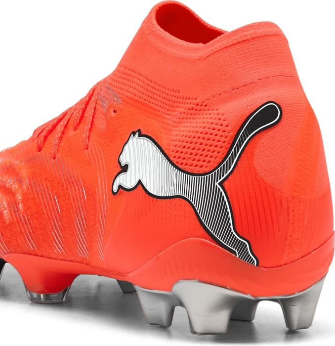 Puma Future 9 Ultimate FG glowing red/puma white/puma black/puma silver (Damen)