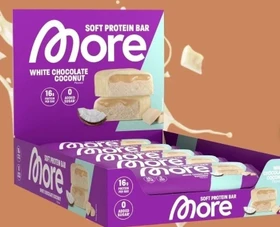 More Nutrition More Protein Bar White Chocolate Coconut 500g (10x 50g)