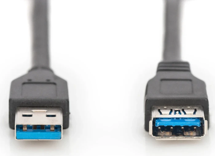Digitus USB 3.0 Verlängerungskabel, USB-A [Stecker] auf USB-A [Buchse], 3m schwarz