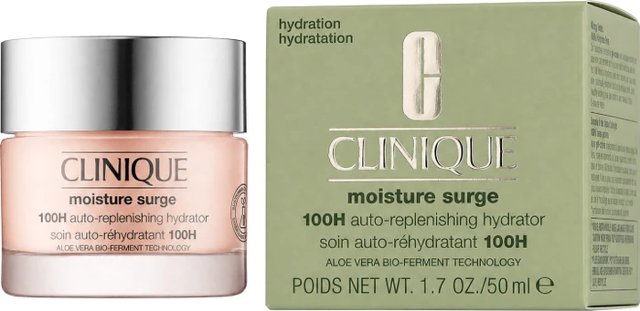 Clinique Moisture Surge 100H Auto-Replenishing Hydrator Gesichtscreme, 50ml