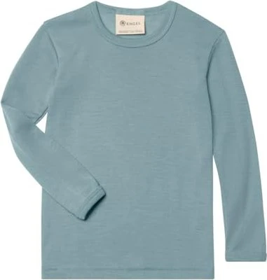 Engel Kinder-Shirt Funktionsshirt langarm bergblau (Junior)