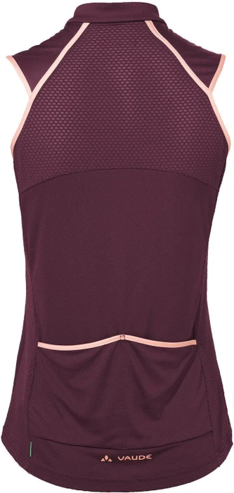 Vaude Posta FZ Trikot ärmellos cassis uni (Damen)