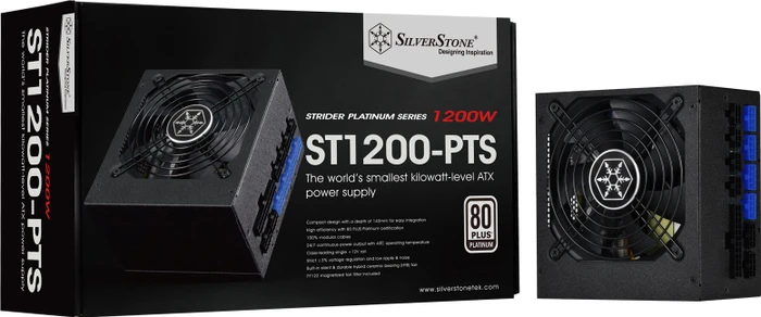 SilverStone Strider Platinum PTS Series 1200W, ATX 2.4