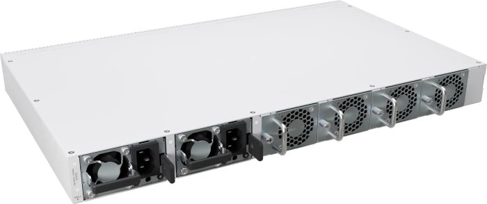 MikroTik Cloud Router Switch CRS812 DDQ Rackmount Managed Switch, 8x SFP56, 2x RJ-45, 2x QSFP56, 2x QSFP56-DD