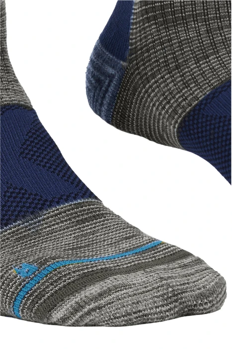Ortovox Alpinist Mid Socken grey blend (Herren)