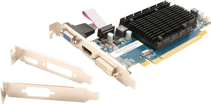 Sapphire Radeon HD 5450 190mm, 1GB DDR3, VGA, DVI, HDMI, lite retail