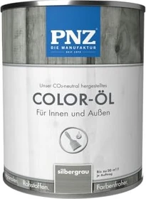 PNZ Coloröl Natur-Holzfarbe silbergrau, 750ml