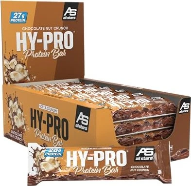 All Stars HY-Pro Bar Schokolade/Nuss Crunch 2.4kg (24x 100g)