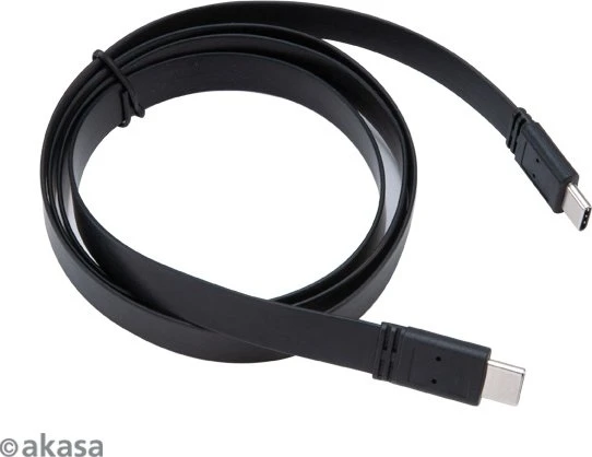 Akasa Pro Slim USB-C 3.1 [Stecker] auf USB-C 3.1 [Stecker], 1m