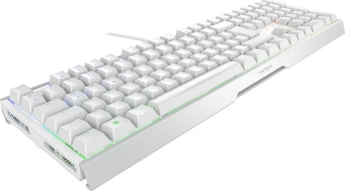 Cherry Xtrfy MX 3.1, weiß/silber, MX2A RGB BROWN, USB, DE
