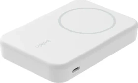 Belkin BoostCharge Pro Magnetische Powerbank mit Qi2 (15W) 8000mAh weiß