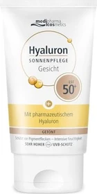 Dr. Theiss medipharma cosmetics Hyaluron Sonnenpflege Gesichtscreme getönt LSF50+, 50ml
