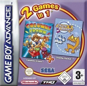 2 Games in 1 - Columns & Chu Chu Rocket (GBA)