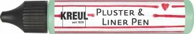 Kreul Pluster & Liner Pen Effektfarbe, mint, 29ml