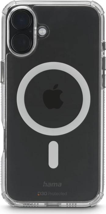 Hama Handyhülle MagCase Extreme Protect für Apple iPhone 16 Plus transparent