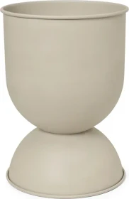 Ferm Living Hourglass Blumentopf S 30cm cashmere