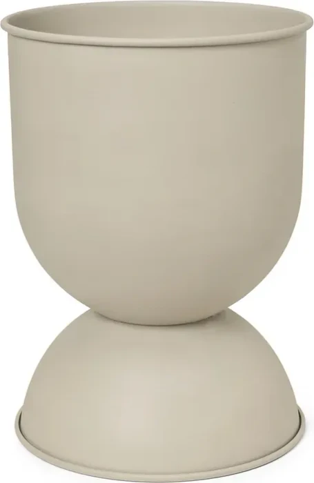 Ferm Living Hourglass Blumentopf S 30cm cashmere